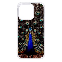 Peacock Iphone 14 Pro Tpu Uv Print Case by Ket1n9