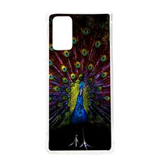 Beautiful Peacock Feather Samsung Galaxy Note 20 Tpu Uv Case by Ket1n9