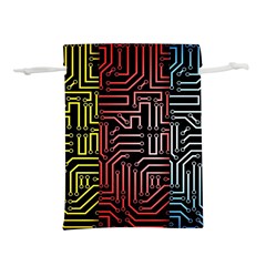 Circuit Board Seamless Patterns Set Lightweight Drawstring Pouch (m) by Ket1n9