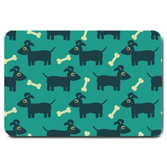 Happy-dogs Animals Pattern Large Doormat by Ket1n9