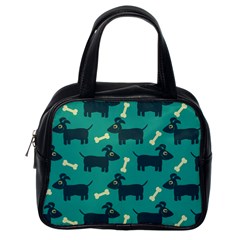 Happy-dogs Animals Pattern Classic Handbag (one Side) by Ket1n9