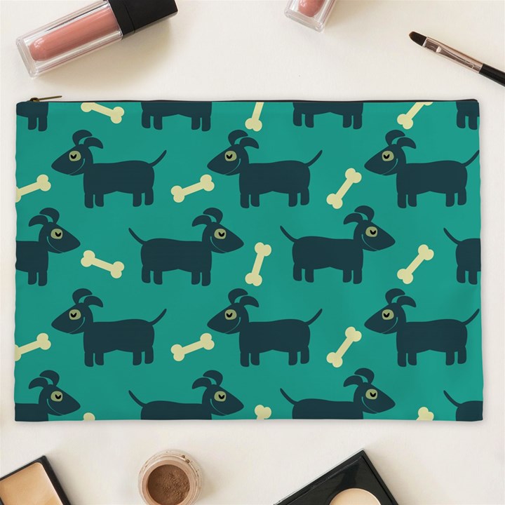 Happy-dogs Animals Pattern Cosmetic Bag (XXL)