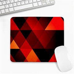 Abstract Triangle Wallpaper Large Mousepad by Ket1n9