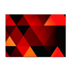 Abstract Triangle Wallpaper Sticker A4 (10 Pack)