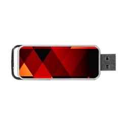 Abstract Triangle Wallpaper Portable Usb Flash (one Side) by Ket1n9