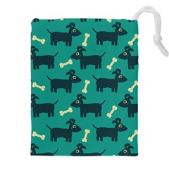 Happy-dogs Animals Pattern Drawstring Pouch (5xl) by Ket1n9