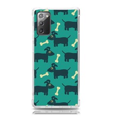 Happy-dogs Animals Pattern Samsung Galaxy Note 20 Tpu Uv Case by Ket1n9