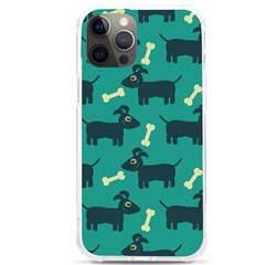 Happy-dogs Animals Pattern Iphone 12 Pro Max Tpu Uv Print Case by Ket1n9