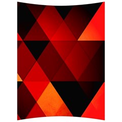 Abstract Triangle Wallpaper Back Support Cushion by Ket1n9