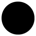 Black Magnet 5  (Round) Front