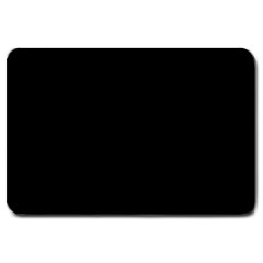 Black Large Doormat