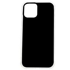 Black Iphone 12 Pro Max Tpu Uv Print Case