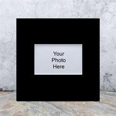 Black White Box Photo Frame 4  X 6 