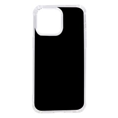 Black Iphone 14 Pro Max Tpu Uv Print Case