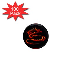 Dragon 1  Mini Magnets (100 Pack) 