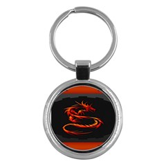 Dragon Key Chain (round) by Ket1n9