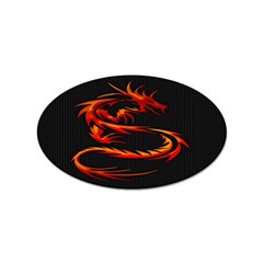 Dragon Sticker Oval (10 Pack)