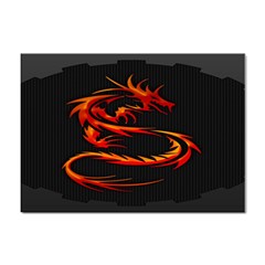 Dragon Sticker A4 (100 Pack) by Ket1n9