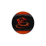 Dragon Golf Ball Marker Front