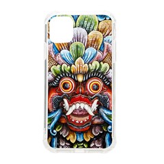 Wood Sculpture Bali Logo Iphone 11 Tpu Uv Print Case by Ket1n9