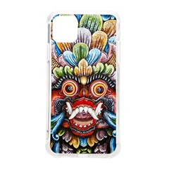 Wood Sculpture Bali Logo Iphone 11 Pro Max 6 5 Inch Tpu Uv Print Case by Ket1n9