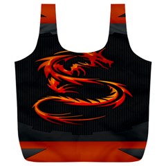 Dragon Full Print Recycle Bag (xxl) by Ket1n9