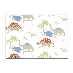 Dinosaur Art Pattern Sticker A4 (100 Pack) by Ket1n9