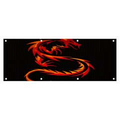 Dragon Banner And Sign 8  X 3  by Ket1n9