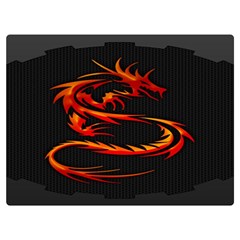 Dragon Premium Plush Fleece Blanket (extra Small) by Ket1n9