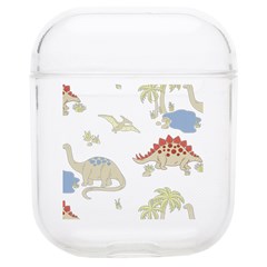 Dinosaur Art Pattern Airpods 1/2 Case by Ket1n9