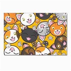 Cats-cute-kitty-kitties-kitten Postcard 4 x 6  (pkg Of 10) by Ket1n9