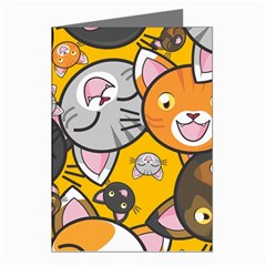 Cats-cute-kitty-kitties-kitten Greeting Cards (pkg Of 8) by Ket1n9