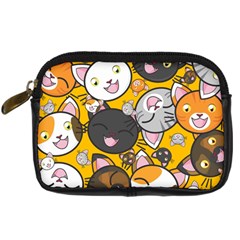 Cats-cute-kitty-kitties-kitten Digital Camera Leather Case by Ket1n9