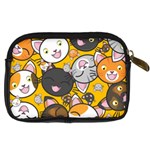 Cats-cute-kitty-kitties-kitten Digital Camera Leather Case Back