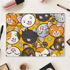 Cats-cute-kitty-kitties-kitten Cosmetic Bag (xl) by Ket1n9