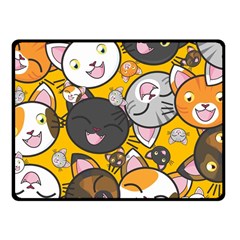 Cats-cute-kitty-kitties-kitten Fleece Blanket (small) by Ket1n9