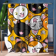 Cats-cute-kitty-kitties-kitten Shower Curtain 60  X 72  (medium)  by Ket1n9