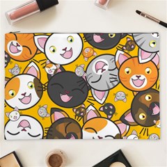 Cats-cute-kitty-kitties-kitten Cosmetic Bag (xxl) by Ket1n9