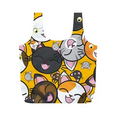 Cats-cute-kitty-kitties-kitten Full Print Recycle Bag (m) by Ket1n9