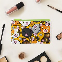 Cats-cute-kitty-kitties-kitten Cosmetic Bag (xs) by Ket1n9