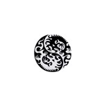 Ying Yang Tattoo 1  Mini Buttons Front