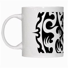 Ying Yang Tattoo White Mug