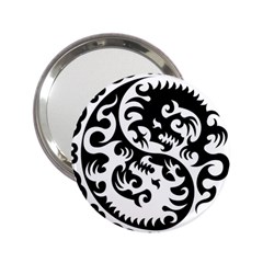 Ying Yang Tattoo 2 25  Handbag Mirrors