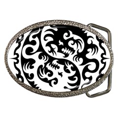 Ying Yang Tattoo Belt Buckles by Ket1n9