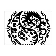 Ying Yang Tattoo Sticker A4 (10 Pack)