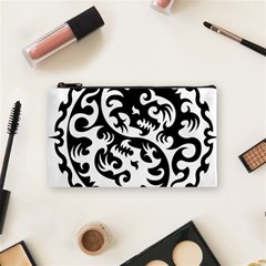 Ying Yang Tattoo Cosmetic Bag (small)