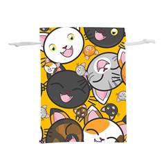 Cats-cute-kitty-kitties-kitten Lightweight Drawstring Pouch (m) by Ket1n9