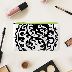 Ying Yang Tattoo Cosmetic Bag (xs) by Ket1n9