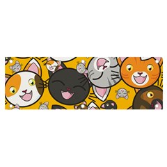 Cats-cute-kitty-kitties-kitten Banner And Sign 6  X 2  by Ket1n9