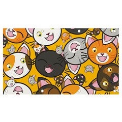 Cats-cute-kitty-kitties-kitten Banner And Sign 7  X 4  by Ket1n9